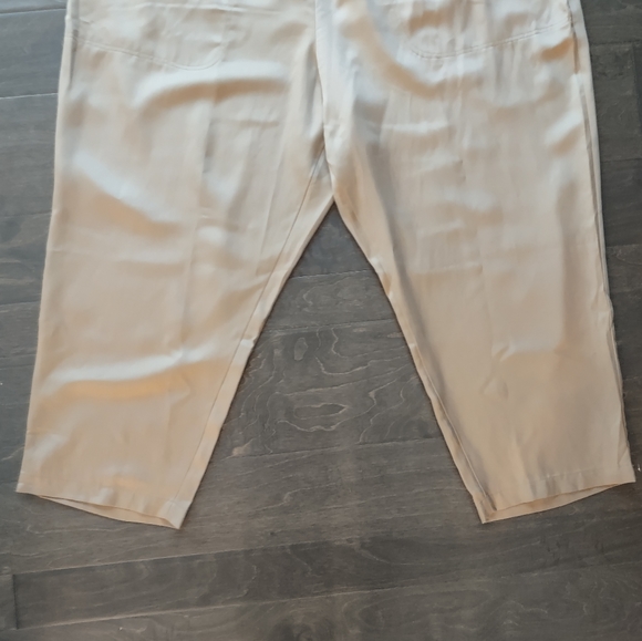 Croft & Barrow Lyocell Relaxed Pull On Drawstring Straight Leg Pants - Picture 5 of 14